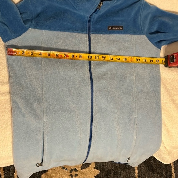 Columbia Kids Blue Fleece Jacket - Picture 6 of 14